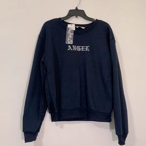 Embroidered ANGEL Sweatshirt